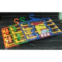 ราคา ไม้แขวน กางเกง กระโปรง 4 ชั้น ขนาดไม้แขวน 25.5 * 36.5 * 37 ซม. (6035082071)