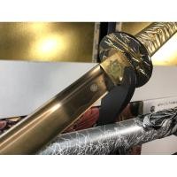 ราคา ของสะสม: ดาบซามูไร Katana แบรนด์ Sakamoto เหล็ก 1060 ฮาม่อนลายคลื่นทะเล (9440950543)