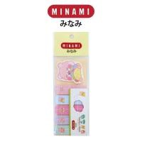 ราคา MINAMI (มินามิ) สติ๊กเกอร์โน๊ต MI-61 จำนวน 1 แพ็ค/คละลาย (25671582642)
