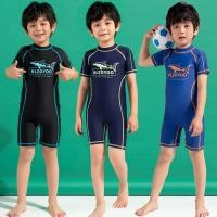 ราคา เด็กชุดว่ายน้ําเด็กชายชุดว่ายน้ําชิ้นเดียวเด็กทารกครีมกันแดดชุดดําน้ําอุปกรณ์ว่ายน้ํา (43813481043)