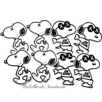 ราคา ตัวรีดติดเสื้อ ลายsnoopy สนูปปี้สีขาวดำเท่ๆ size L ขนาดกลางๆ (4037982756)