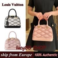 ราคา Louis Vuitton/LV ALMA BB Nicolas Ghesquièreกระเป๋าถือ M23761 ของแท้100% (25005240513)