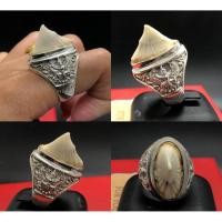 ราคา แหวนเงินแท้92.5 ลายพญาครุฑ หัวกระเบนยาว2.3 ซม รับประกันของแท้แน่นอน (27566629148)