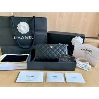 ราคา Used Chanel Zippy Long Wallet SHW Holo26 แท้ (21007861994)