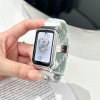 ราคา สายนาฬิกาข้อมือไนล่อนถัก แบบเปลี่ยน สําหรับ Xiaomi Mi Band 8 Active Xiaomi Redmi Smart band 2 Redmi band 2 (22372547296)