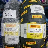 ราคา ยางนอก PIRELLI 1คู่ DIABLO ROSSO SCOOTER ล้อหน้าPCX160 110/70=14 ล้อหลังPCX-160 130/70-13 (24531966059)
