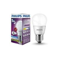ราคา 2ชิ้น / ออเดอร์ PHILIPS หลอดไฟ LED BULB 3W | ขั้วเกลียวE27 250lumen แสงขาว ประหยัดไฟ (41767269703)