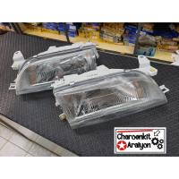 ราคา DEPO ดวงไฟหน้า TOYOTA โตโยต้า COROLLA โคโรล่า AE100-101-102 สามห่วง ปี 1992-1995 L/R ชิ้นละ (7958789444)