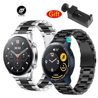 ราคา สาย xiaomi watch s1 สายรัด สายนาฬิกาข้อมือ สเตนเลส สำหรับ xiaomi watch s1 active นาฬิกาอัฉริยะ สาย xiaomi watch s1 active สาย สายโลหะ (14066694216)