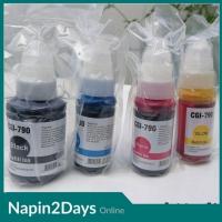 ราคา หมึกเติมเทียบเท่า​ **มีกล่อง** สำหรับ Canon G-Series GI-790BK / GI-790C / GI-790M / GI-790Y​ คมชัด​ รับประกัน​ 100% (22255435332)