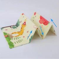 ราคา แผ่นรองคลานพับเก็บได้ พิมพ์ลาย2ด้าน เสื่อรองคลาน แผ่นรองคลาน พับเก็บได้ เบาะรองคลาน เสื่อพับเก็บ โฟมรองคลาน 6ฟุต(สุ่มสี) (12694566132)