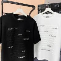 ราคา Chen เสื้อยืดปั้มนูนทรงOversizeแนวสตรีท มี2สี สีขาว/สีดำ เนื้อผ้าโพลีเอสเตอร์ผ้านิ่มเด้งใส่สบายมาก (28312015241)