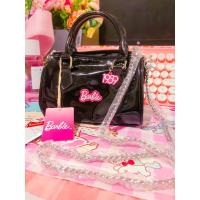 ราคา BARBIE MINISO กระเป๋าสะพายข้าง กระเป๋าตุ๊กตาบาร์บี้สีดํา (26281995975)