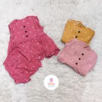 ราคา KATUN Baby Doll Cotton Rayon Set สําหรับเด็กอายุ 3-12 เดือนผ้าฝ้ายญี่ปุ่น NKNK 2101 TBSF (44122700260)