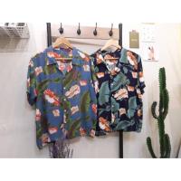 ราคา เสื้อเชิ๊ต ฮาวาย ราคาถูก (7018592120)