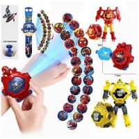 ราคา พร้อมส่ง นาฬิกาเด็กแปลงร่าง นาฬิกาหุ่นยนต์เด็ก ฉายแสงได้ นาฬิกาเด็กผู้ชาย ขายดีมากช้าหมดนะค่ะ แอดเวนเจอร์ Adventure (23020251688)