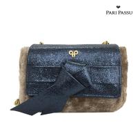 ราคา Pari Passu สายสะพายโซ่ BOY 2 กระเป๋าสะพายข้างสีกรม (1310319549)