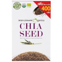 ราคา Body Shape Organics Chia Seed 320g. บอดี้ เชพ เมล็ดเจีย ออร์แกนิค อาหารเสริมควบคุมน้ำหนัก (26252556329)