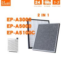 ราคา Mennlooo แผ่นกรองอากาศ สำหรับเครื่องฟอกอากาศ Hitachi Air Purifier EP-A3000 EP-A5000 EP-A5100C EP-NZ50J EPF-CX40F (22214092618)