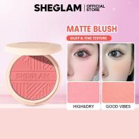 ราคา Sheglam Divine Flush Matte Blush- Blush Powder Highly Pigmented Non-Fading Long Lasting Glowing Lightweight Natural Blush Face Makeup (24636963741)