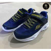 ราคา รองเท้าเด็ก Skechers สีน้ำเงินกรมท่า Size 19 cm มือสอง ✌ มีไฟ ✅ ของเเท้ (25520756709)