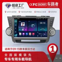 ราคา เหมาะสําหรับรุ่นเก่า Toyota Henlanda Android Central Control หน้าจอขนาดใหญ่ Car Navigator วิดีโอย้อนกลับ GPS All-in-One เครื่อง (43367926317)