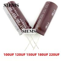 ราคา ใหม่ Original อลูมิเนียม Electrolytic Capacitor 450V 100UF 120UF 150UF 180UF 220UF Electrolytic Capacitor (28370800597)