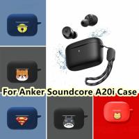 ราคา พร้อมส่ง! เคสหูฟัง แบบนิ่ม ลายการ์ตูน สีพื้น สําหรับ Anker Soundcore A20i Anker Soundcore A20i (22644409797)