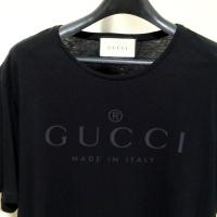 ราคา เสื้อ Gucci T-shirt Made in Italy สีดำ ของแท้ มือสอง ราคา (40404866253)