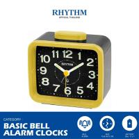 ราคา นาฬิกาปลุก RHYTHM นาฬิกาปลุกตั้งโต๊ะ สีเหลือง เสียงปลุกดังกังวาน ขนาด 11 ซม. (23609874882)