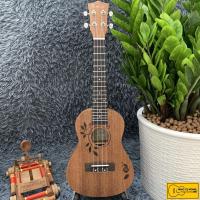 ราคา 23INCH FLOWER AND LEAF UKULELE CONCERT (43613505454)