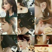 ราคา พร้อมส่งจากไทยต่างหูแฟชั่นสไตล์เกาหลีงานนำเข้า (276508818)