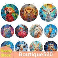 ราคา อะคริลิคพิเศษรูปร่างสัตว์ 5D เพชรภาพวาดนาฬิกา Art Craft DIY คริสตัลเพชรนาฬิกาเพชร Art นาฬิกาเครื่องประดับชุด [boutique520.th] (28230603312)