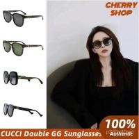 ราคา กุชชี่ Gucci Double G sunglasses แว่นกันแดดผู้หญิง (44357028241)