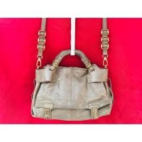 ราคา กระเป๋าหนังแท้ สีเทาดำ Kooba NY (2202599078)