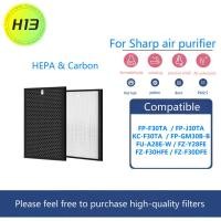 ราคา (H13) สําหรับแผ่นกรองเครื่องฟอกอากาศ Sharp SFZ-F30HFE, FP-J30TA, FZ-Y28FE, FP-F30L-H, FP-F30TA, FPJ30LB, F30, FP-F30, FP-F30, FP-F30, FP-F30, FP-F30, FP-F30, FP-F30คาร์บอน (28888230884)