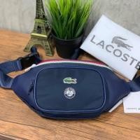 ราคา กระเป๋าคาดอก Lacoste Men’s Leather Waist Bag (4943132794)
