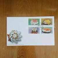 ราคา ซองแรกจำหน่าย ซองจดหมาย แสตมป์สะสม ชุดการแกะสลักผักผลไม้ (25883689016)