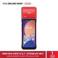 ราคา Imin Mobile POS Swift2 6.7" 2/16GB No NFC เครื่องคิดเงินหน้าร้าน หน้าจอสัมผัส, ระบบ Android 13, รับประกัน 1 ปี (43208446211)