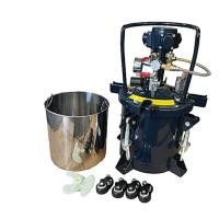 ราคา ถังพ่นสี 60L พร้อมแกนกวนสีใช้ลม ยี่ห้อOKURA รุ่น2025A-60L (26279431317)