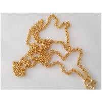 ราคา สร้อยคอทองหุ้มหนัก2สลึงลายห่วงคู่#แถมฟรีตะของานคุณภาพสีเหมือนจริง (9144092365)