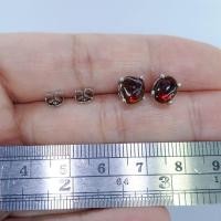 ราคา ต่างหูพลอยโกเมน พลอยธรรมชาติ พลอยแท้ค่ะ (26029948719)