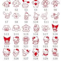 ราคา Kuromi Melody Sanrio Cinnamon Dog KT Cat เด็กนักเรียนการ์ตูนคู่มือรางวัลซีลแสง (40868309550)