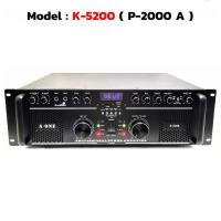ราคา เพาเวอร์ปรีแอมป์ขยายเสียงกลางแจ้ง POWER AMPLIFIER 800W RMS (8OHM) Bluetooth มีบลูทูธ USB MP3 รุ่น K-5200(P-2000A) (17719796283)