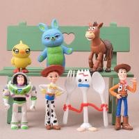 ราคา Toy Story รูป Woody Buzz Lightyear เครื่องประดับตุ๊กตา Toy Story Little Forky ของขวัญเค้กวันเกิด (28706776259)