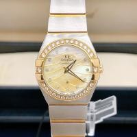 ราคา Omega Omega Constellation Quartz 18k Gold นาฬิกาผู้หญิง 24mm123.25.24.60.057.001 (26291858145)