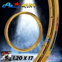ราคา ล้อ COM MINI 1.20 X 17 ขอบเรียบ จำนวน 1 วง วงล้อ คอม ล้อ เวฟ ขนาด 1.20 ขอบ 17 ของแท้ การันตีของแท้ 100% วงล้ออลูมิเนียม (6957372207)