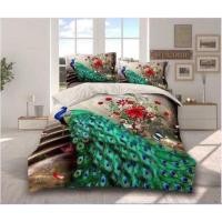 ราคา ชุดเครื่องนอนครบชุดลายนกยูงสามมิติ ส่งฟรี (2218522623)