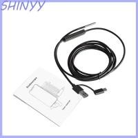 ราคา SHI 3 in 1 Borescope 3 กล้องงูตรวจสอบกันน้ํา 9 มม. Micro USB และ Type C (44167556975)