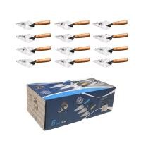 ราคา เกรียงหวีสามเหลี่ยม ด้ามไม้ ขนาด 6 นิ้ว ใบเกรียงเหล็กอย่างดี งานปาดปูน ปาดกาว ปูกระเบื้อง ปูกระเบื้องยาง ขายยกโหล 12 อัน (42456698928)